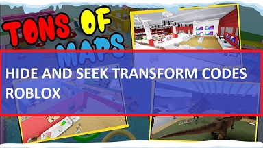 Hide And Seek Transform Codes 2021 July 2021 New Roblox Mrguider - codes for unboxing simulator roblox wiki