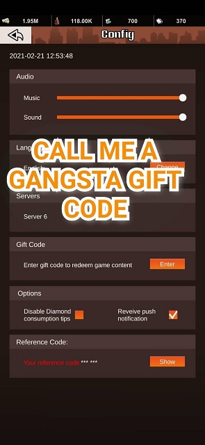 Call Me A Gangsta Gift Code 21 August 21 Mrguider