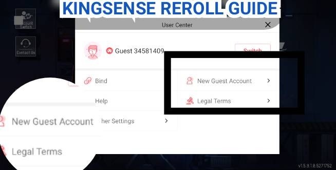 Kingsense Reroll Guide