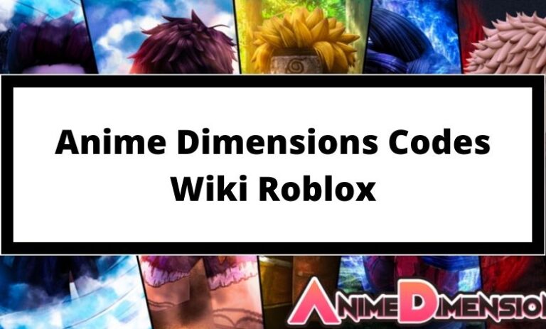 Коды anime dimensions roblox