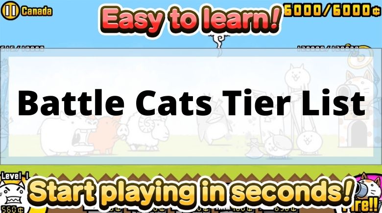 Battle Cats Tier List