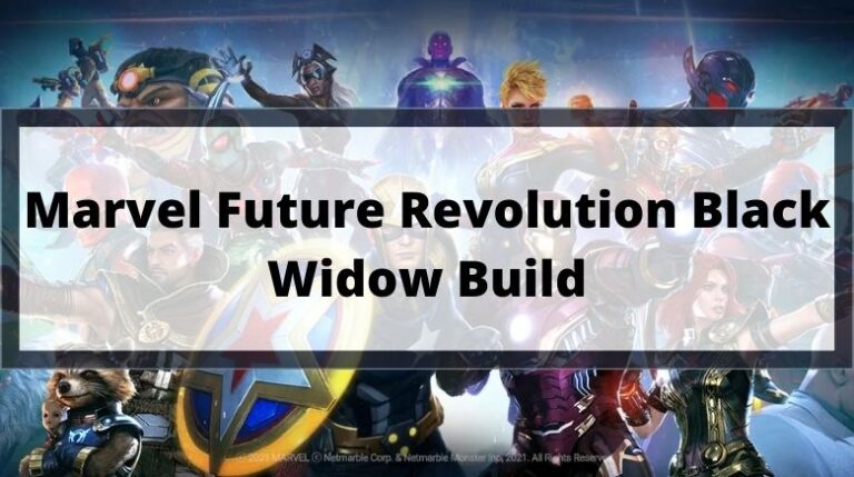 Marvel Future Revolution Black Widow Build: Skills, Cards