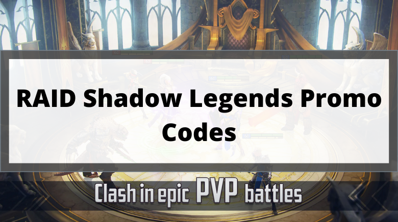 ninja promo codes raid shadow legends