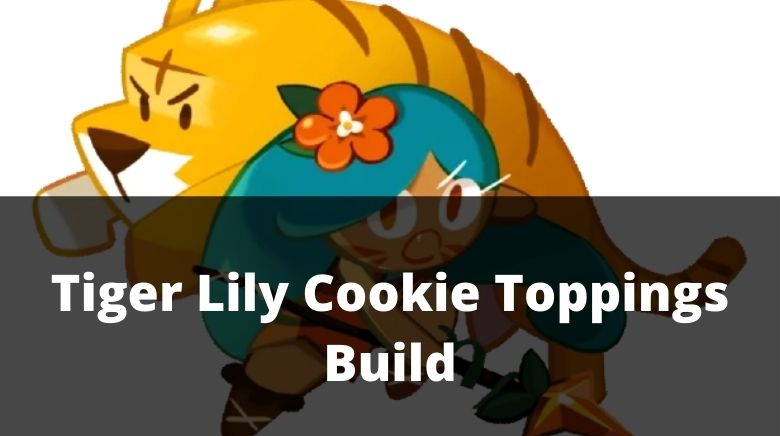 Tiger Lily Cookie Toppings Build