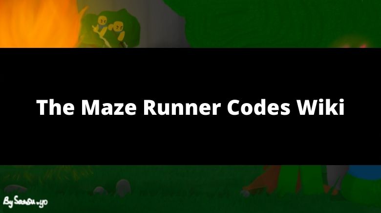 The Maze Runner Codes Wiki(NEW) [December 2023] - MrGuider