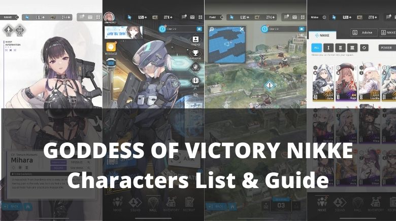 GODDESS OF VICTORY NIKKE Characters List & Guide