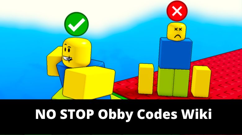 Roblox - Códigos Ativos de No Stop Obby - PS Verso