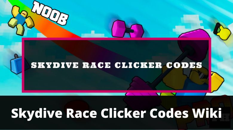 Roblox - Skydive Race Clicker Codes - Vitórias grátis (dezembro de