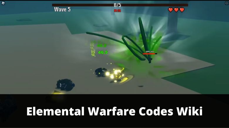 Elemental Warfare Codes (August 2023): Spins, Wiki, FAQ And More. - The  Profaned Otaku