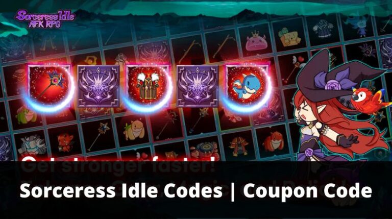 Sorceress Idle Codes Wiki Coupon Code November 2024 MrGuider   Sorceress Idle Codes Coupon Code 768x429 