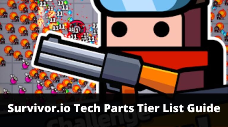 Survivor.io Tech Parts Tier List Guide [November 2024] - MrGuider