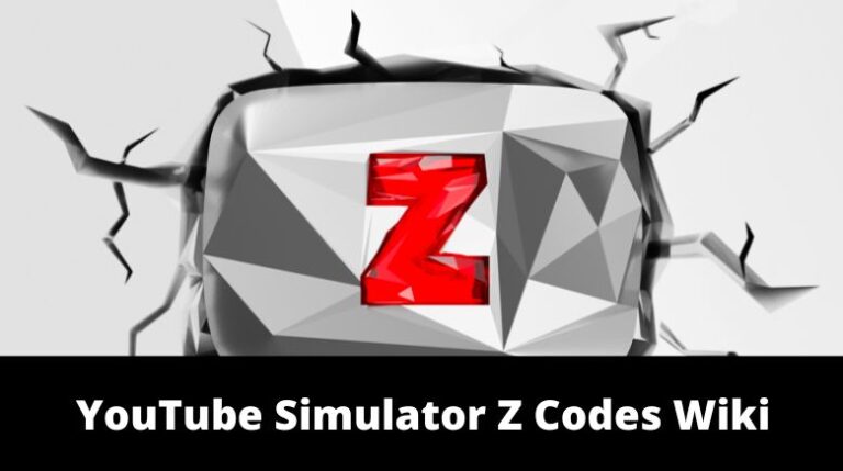 YouTube Simulator Z Codes Wiki October 2023 MrGuider