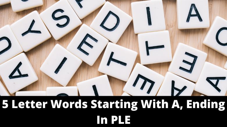 5 letter word starting ple