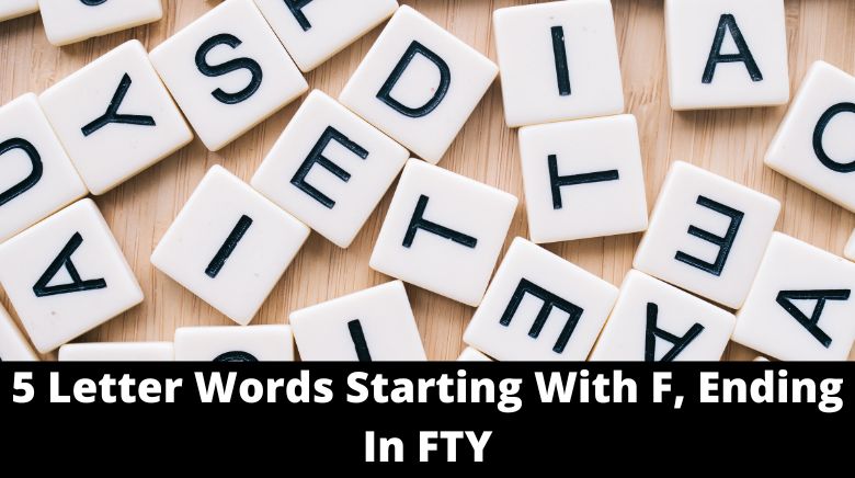 5 letter word ending on f