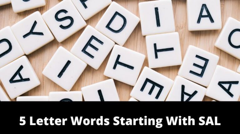 5 letter word starts with sal