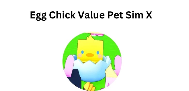 Egg Chick Value Pet Sim X 