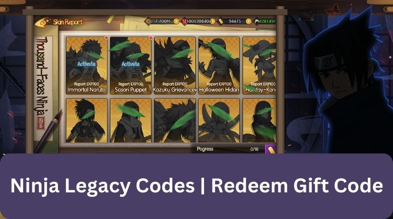 Ninja Legacy Codes – December 2023 
