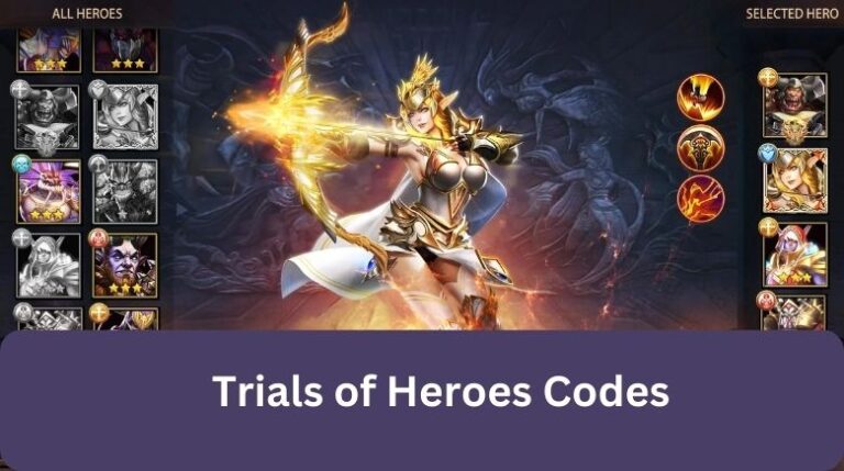 Trials Of Heroes Codes Wiki Redemption Code June 2024 Mrguider 7215