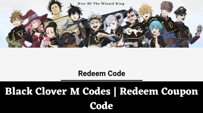 Black Clover M Codes