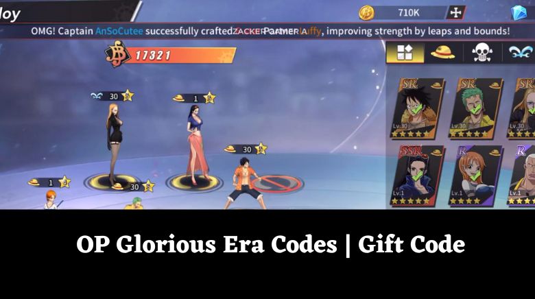 OP Glorious Era Codes Gift Code