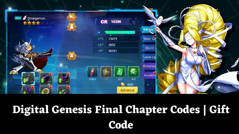 Digital Genesis Final Chapter Codes  Gift Code