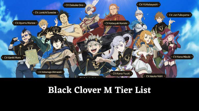 Black Clover M Tier List