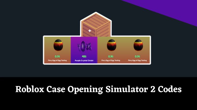 Roblox Case Opening Simulator 2 Codes