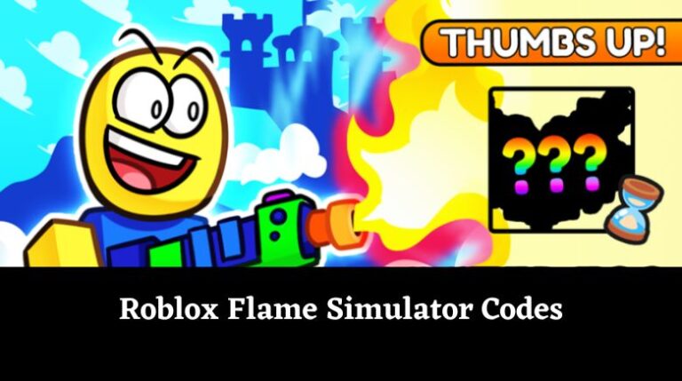 Flame Simulator Codes Wiki For October 2024 MrGuider   Roblox Flame Simulator Codes 768x429 