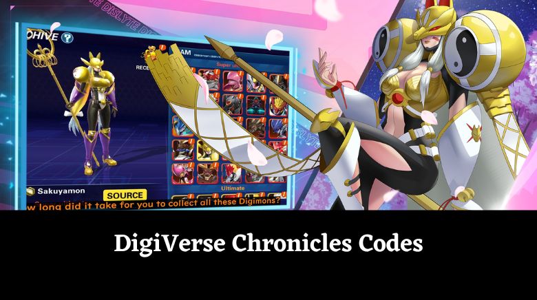 DigiVerse Chronicles Codes