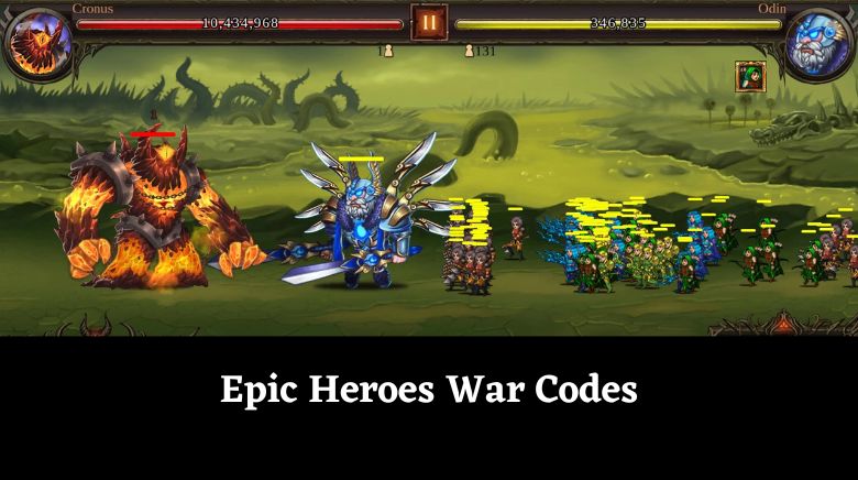 Epic Heroes War Codes