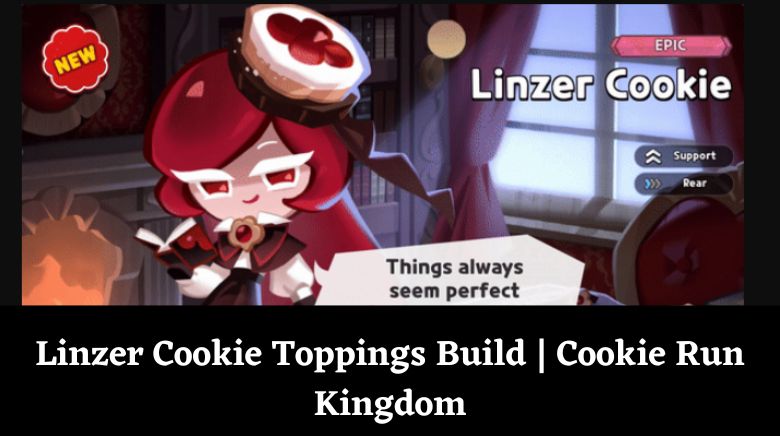 Linzer Cookie Toppings Build - Cookie Run Kingdom
