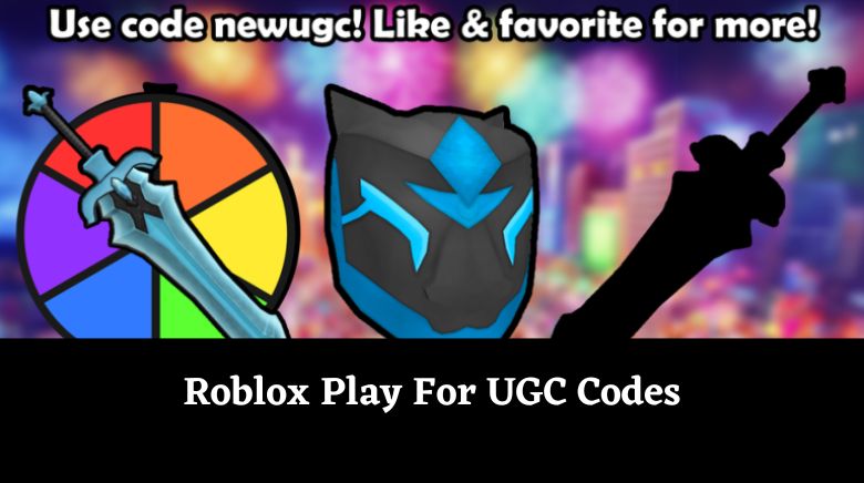 Roblox Play For UGC Codes