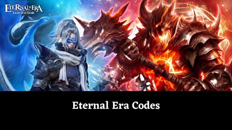 Eternal Era Codes EXP Skins And More November 2024 MrGuider   Eternal Era Codes 768x429 