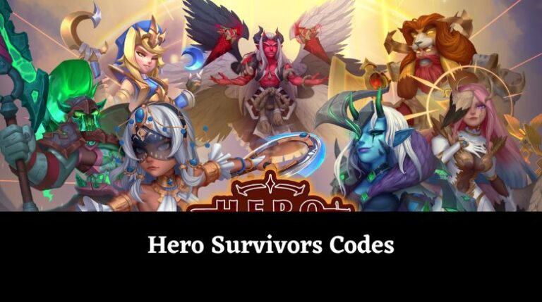 Hero Survivors Codes: Character Shards, Currency And More! [October ...