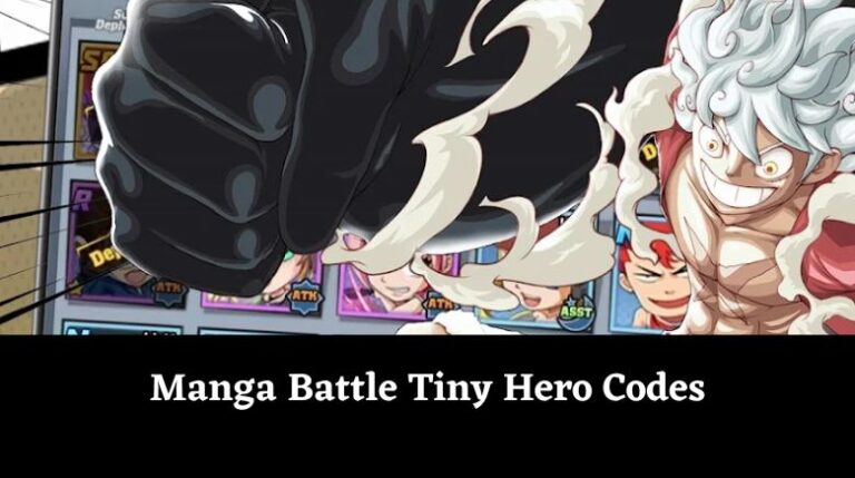 manga battle tiny hero codes