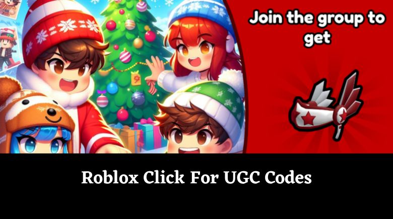 Roblox Click For UGC Codes