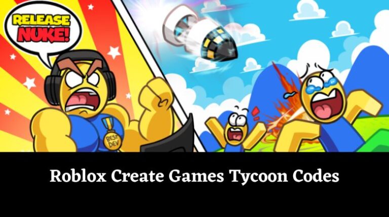 Create Games Tycoon Codes: Cash Boosters! [December 2024] - MrGuider