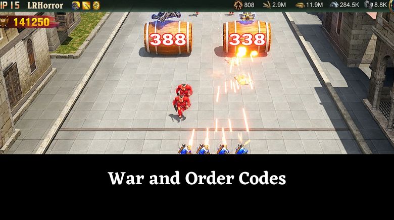 War and Order Codes