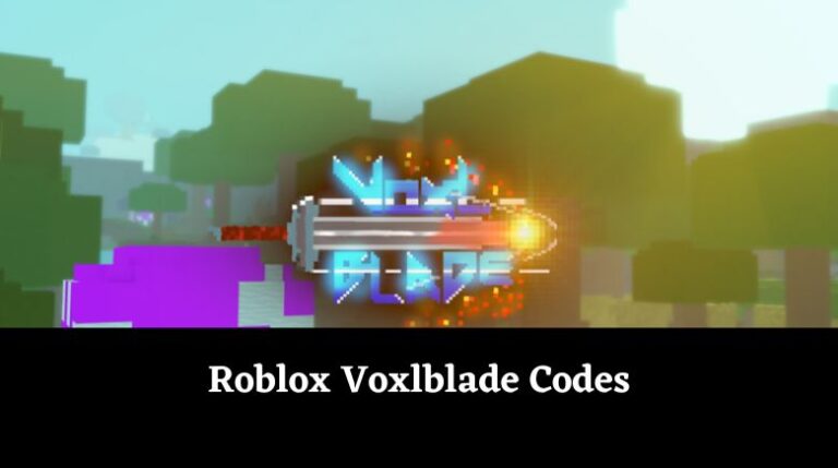 Voxlblade Codes Wiki November 2024 Voxos Material And More MrGuider   Roblox Voxlblade Codes 768x429 