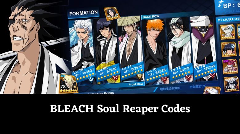 Bleach Soul Reaper Codes