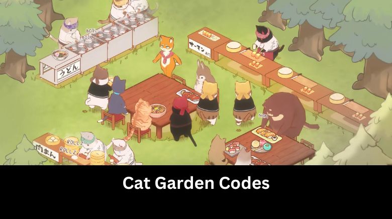 Cat Garden Codes