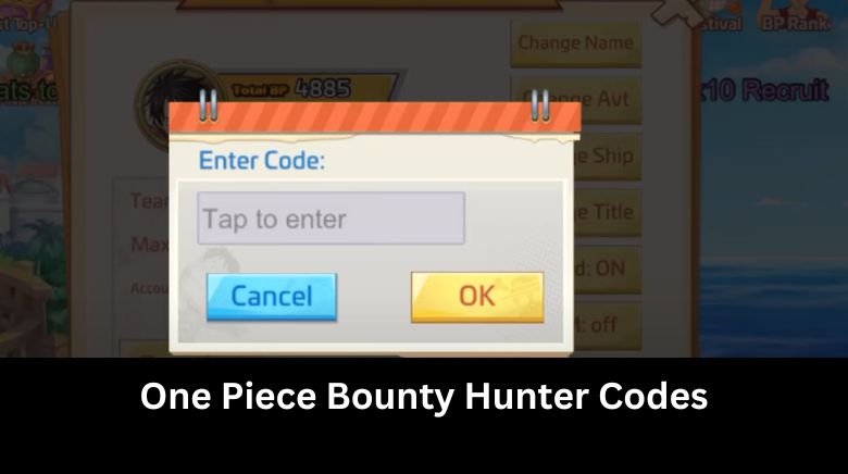 One Piece Bounty Hunter Codes
