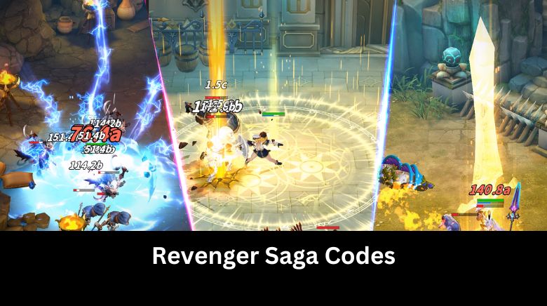 Revenger Saga Codes