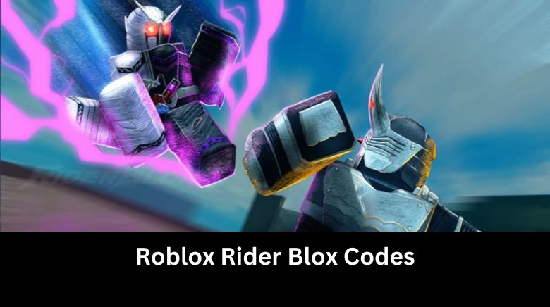 Roblox Rider Blox Codes