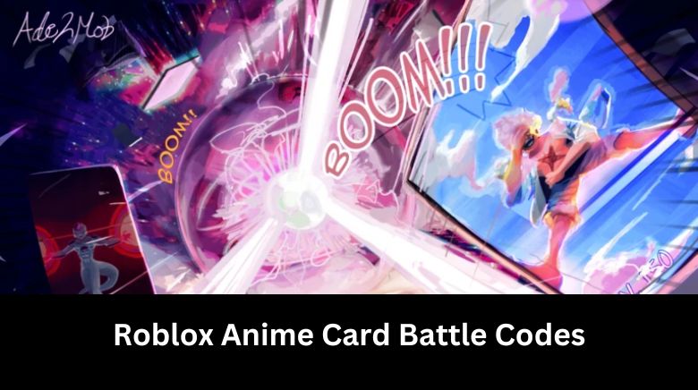 Roblox Anime Card Battle Codes