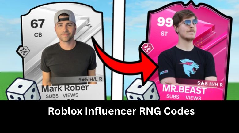 Roblox Influencer RNG Codes