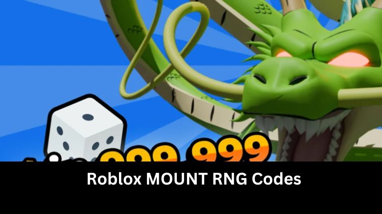 Roblox MOUNT RNG Codes