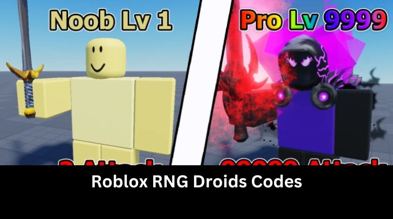 Roblox RNG Droids Codes