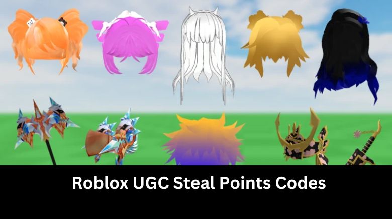 Roblox UGC Steal Points Codes