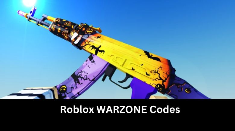 Roblox WARZONE Codes